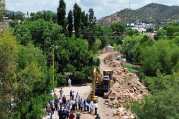 Inician pavimentación de la calle Coronado en Santa Bárbara para mejorar la conectividad del municipio