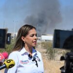 Xóchitl Contreras acusa abandono a Bomberos de Juárez y exige a Cruz Pérez asumir su responsabilidad