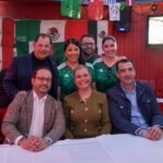 Maru Campos llega a Inglaterra para representar a Chihuahua en la Feria Aeroespacial Farnborough 2026