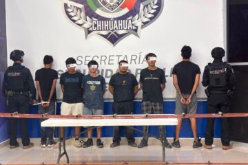 SSPE detiene a seis presuntos traficantes de personas y rescata a dos migrantes en Ciudad Juárez