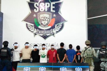 Rescatan a 14 personas y capturan a ocho presuntos implicados en operativo de la SSPE en Ciudad Juárez