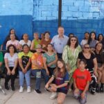 Mario Vázquez entrega apoyos a familias afectadas por las lluvias en la colonia Mármol III