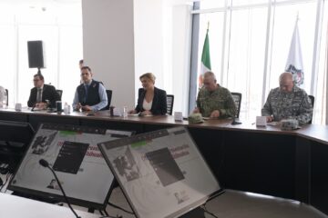 Encabeza Maru Campos primera Mesa Estatal de Seguridad en la Torre Centinela de Ciudad Juárez