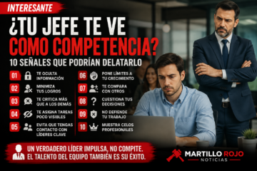 ¿Tu jefe te ve como competencia? Estas son las 10 señales que podrían delatarlo