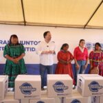 Lleva Gobierno del Estado apoyos y servicios a más de 230 familias indígenas en Chihuahua capital
