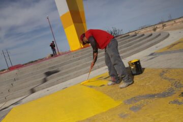 Piden cuidar el Umbral del Milenio y mantener limpio uno de los principales accesos a Ciudad Juárez