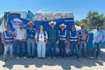 Entrega Gobierno del Estado insumos agrícolas a productores de Juárez, Guadalupe y Práxedis G. Guerrero