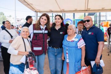 Llevan apoyos y servicios integrales a familias de la colonia Felipe Ángeles en Ciudad Juárez