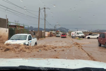 Protección Civil pide no cruzar arroyos; lluvias continuarán en gran parte de Chihuahua