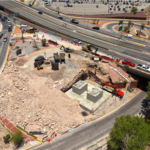 Avanza construcción de la gaza que conectará Teófilo Borunda con el Periférico de la Juventud