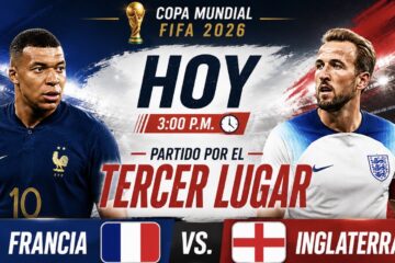 Francia e Inglaterra disputan hoy el tercer lugar del Mundial 2026