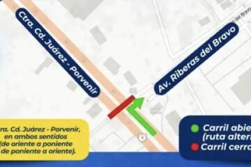 Instalará JMAS nueva tubería en Riberas del Bravo; habrá afectaciones viales este fin de semana