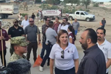 Continúa “Juárez Amanece Limpio” con jornada de limpieza en Riberas del Bravo