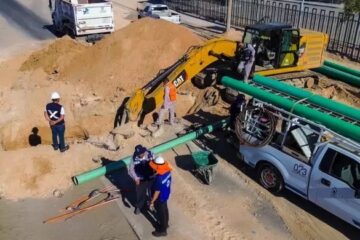 Concluye JMAS desvío del colector Talamás; queda listo el paso para construir nuevo puente