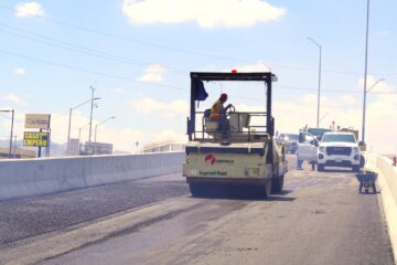 Paso Superior Los Nogales–Industrias entra en su etapa final de construcción