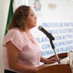 Elizabeth Guzmán exhorta a Maru Campos a firmar convenio para garantizar pensión universal a personas con discapacidad