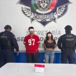 Detiene SSPE a pareja con presunta droga en Ciudad Juárez; reforzarán operativos de seguridad