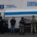 Asegura SSPE camión con diésel de presunta procedencia ilegal y detiene a un hombre en Ciudad Juárez