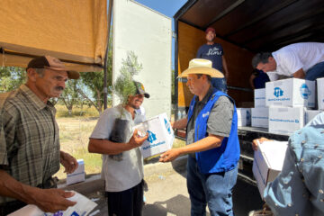 NutriChihuahua entrega más de 650 apoyos alimentarios en Julimes y Meoqui