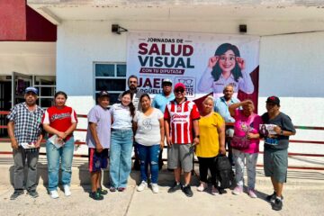 Diputada Jael Argüelles entrega más de 200 lentes gratuitos en jornada de salud visual en Ciudad Juárez