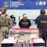 Detienen a hombre armado en operativo de la SSPE sobre la carretera Juárez–Janos
