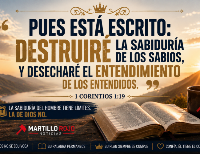 La sabiduría de Dios está por encima de la del hombre