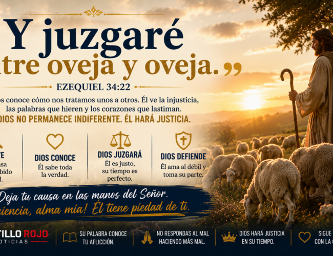 Dios conoce tu aflicción y Él hará justicia