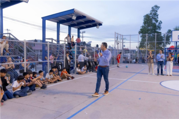 Entrega Marco Bonilla rehabilitación del parque de Mármol III con inversión de 4.6 millones de pesos
