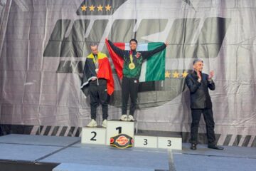 Estudiante de la UTCH conquista su tercer campeonato mundial de kickboxing en Alemania