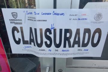 Clausura Gobernación 25 establecimientos por irregularidades en venta de alcohol en Chihuahua
