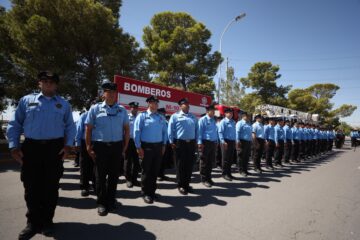 Ciudad Juárez honra a bomberos caídos en el cumplimiento de su deber