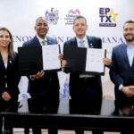 Marco Bonilla y Renard Johnson firman hermanamiento entre Chihuahua y El Paso