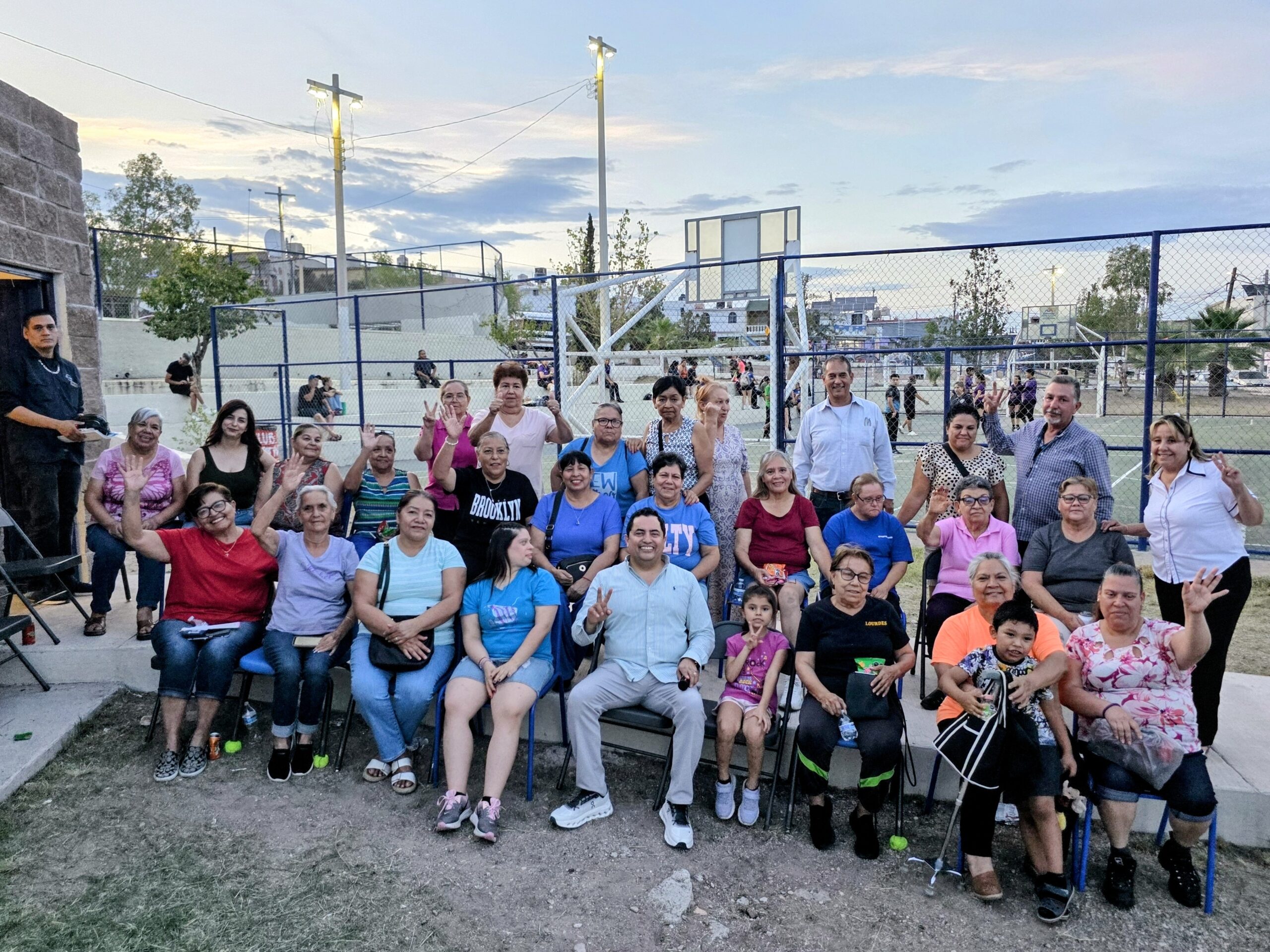 Alan Falomir llama a la unidad del PAN durante encuentro con vecinos de El Saucito