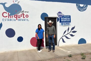 Jaime Torres visita estancia infantil en Namiquipa y refrenda apoyo a la niñez del Distrito 13