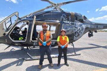 Realizan segundo traslado aeromédico de un recién nacido en una semana en Chihuahua