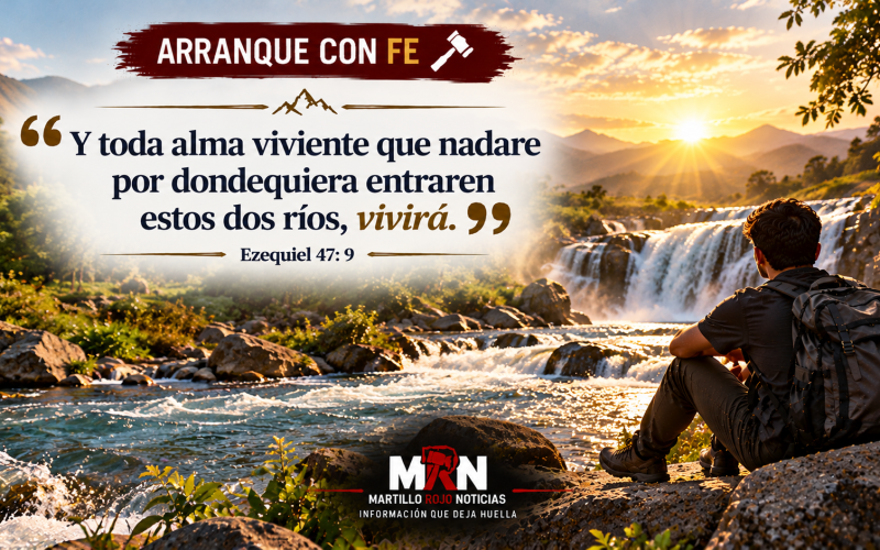 Donde llega el agua de Dios, vuelve la vida
