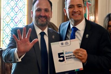 Santiago De la Peña reconoce resultados de Marco Bonilla: destaca seguridad, obra pública y cercanía con las familias