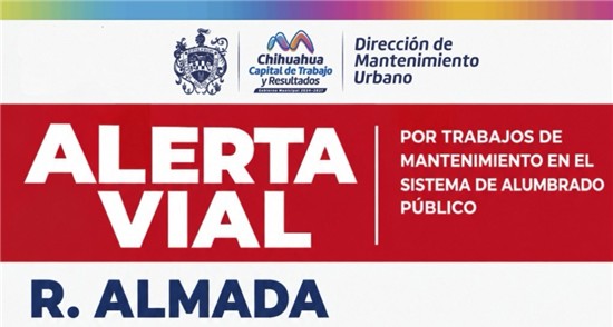 Habrá cierres puntuales en el R. Almada por mantenimiento del alumbrado público