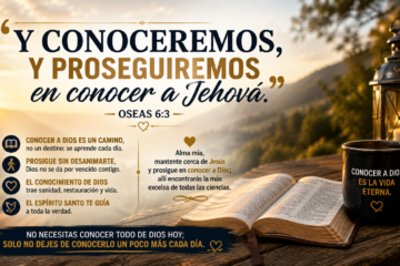 Conocer a Dios es un camino de todos los días