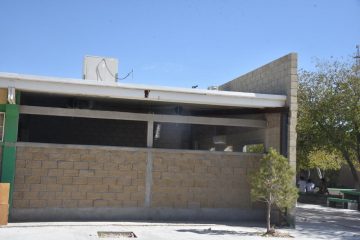 Nuevo auditorio del Bachilleres 9 en Juárez alcanza 60% de avance; invierten 4.7 millones
