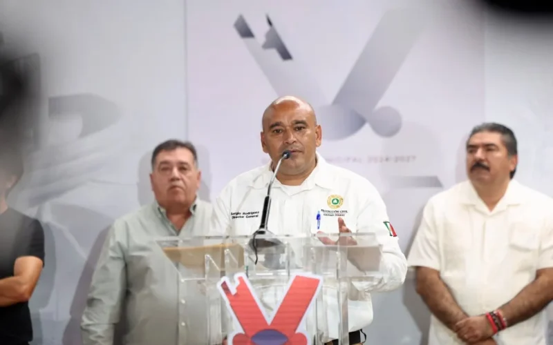 Protección Civil suma cerca de 300 horas de atención por lluvias en Juárez; advierte que la contingencia continúa