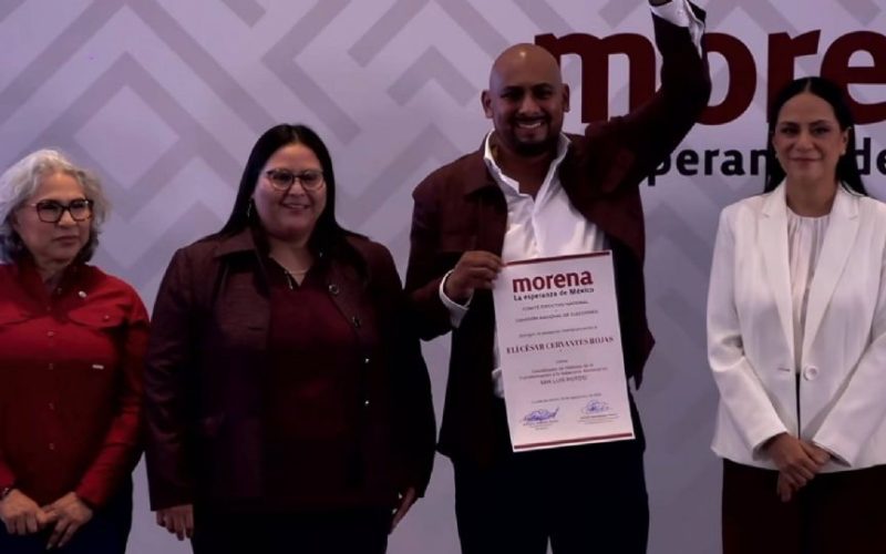 Morena perfila a Elí Cervantes para San Luis Potosí; competirá sin alianza con el Verde