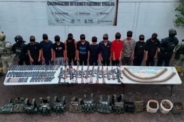 Detienen a 11 presuntos integrantes de Los Chapitos ligados al caso de 10 mineros