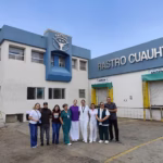 Llevan servicios médicos y vacunación a trabajadores del Rastro Municipal de Cuauhtémoc