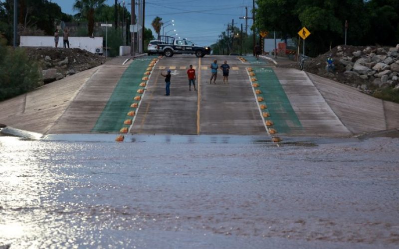 Polo deja saldo blanco en Baja California Sur y avanza hacia Sonora