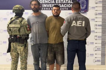 Caen dos en Galeana con presunto cristal, marihuana y 63 cartuchos; Ejército apoyó en el operativo