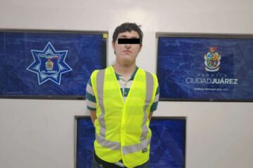 Cae joven con marihuana en el Centro de Juárez; lo investigan por boquete y robo a tienda