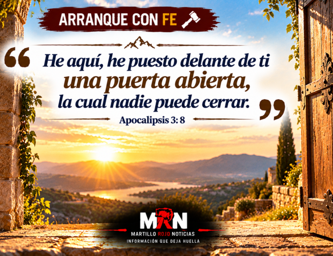 Hay puertas que solamente Dios puede abrir