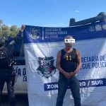 Detienen a hombre con pistola calibre .22 en el centro de Camargo