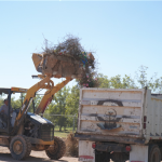 Retiran más de 40 toneladas de residuos de panteones rurales de Chihuahua